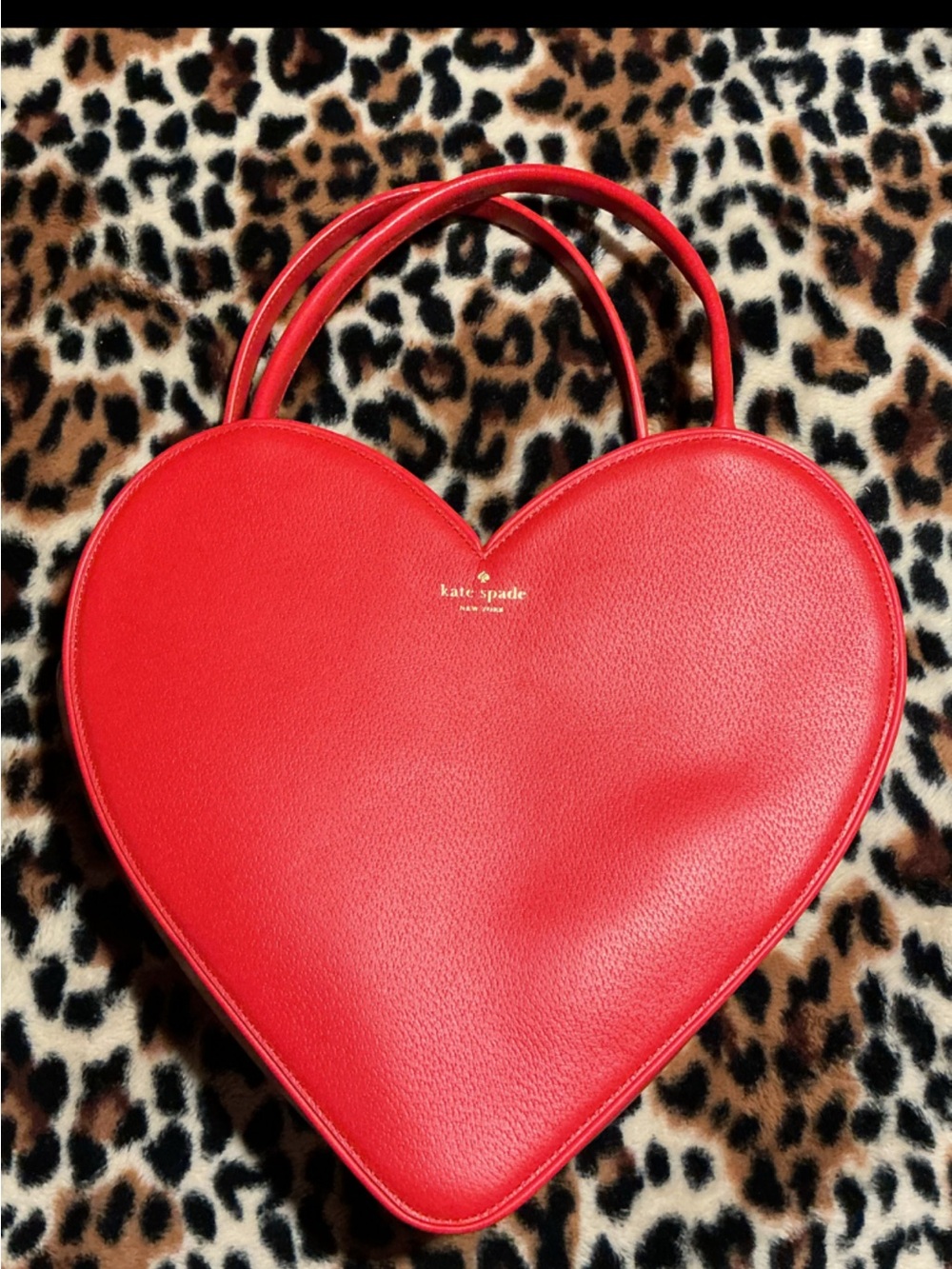 kate spade doily hearts tote bag *rare*